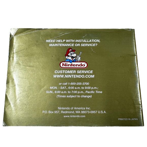 Legend of Zelda A Link to the Past Game Boy Advance Instruction Booklet ONLY - Picture 2 of 2